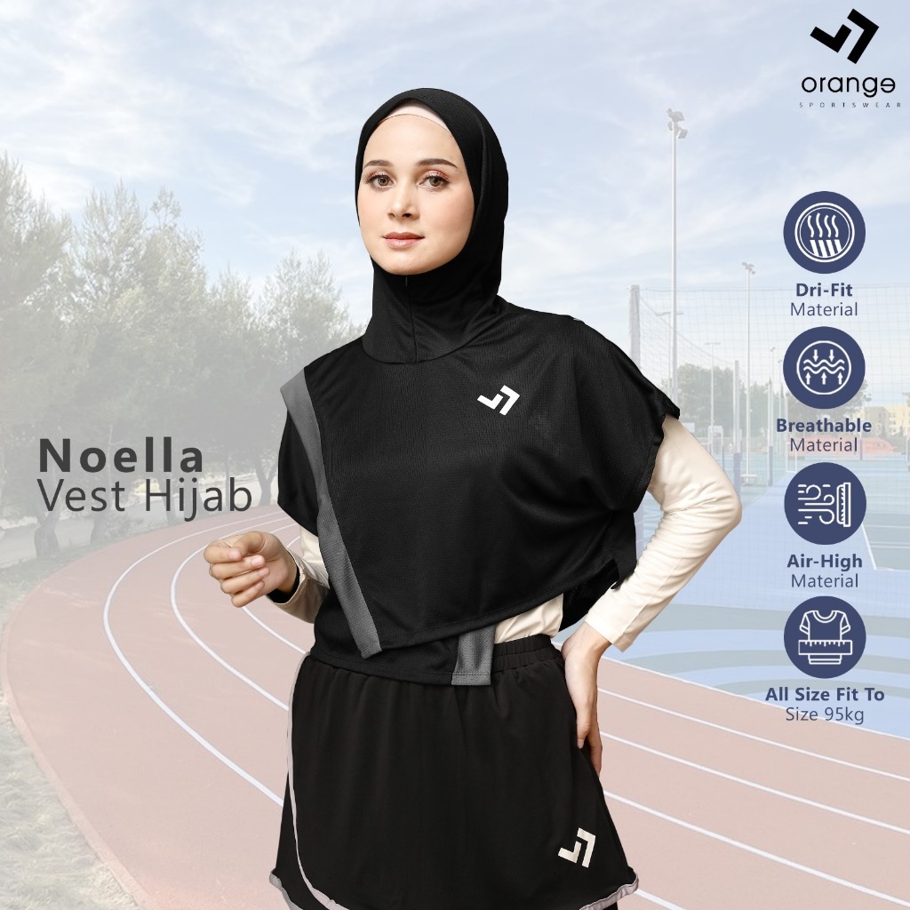 Image of Hijab Rompi Olahraga Wanita Noella Vest Hijab