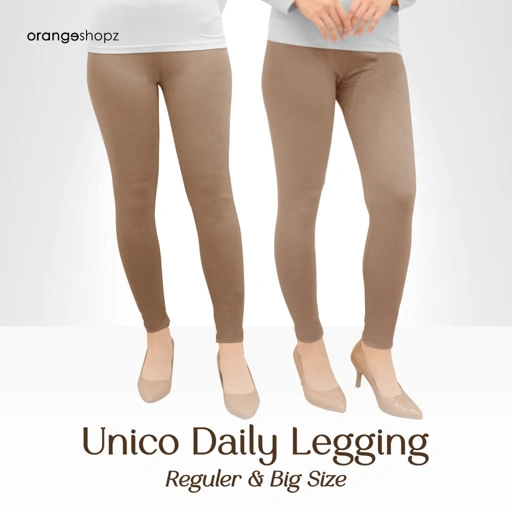Image of Celana Slim Fit Inner Wanita Unico Basic Daily Legging Reguler Big Size 