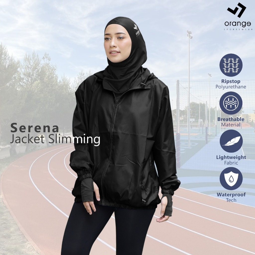 Image of Jacket Olahraga Pria Wanita Serena Ultra Slimming Light
