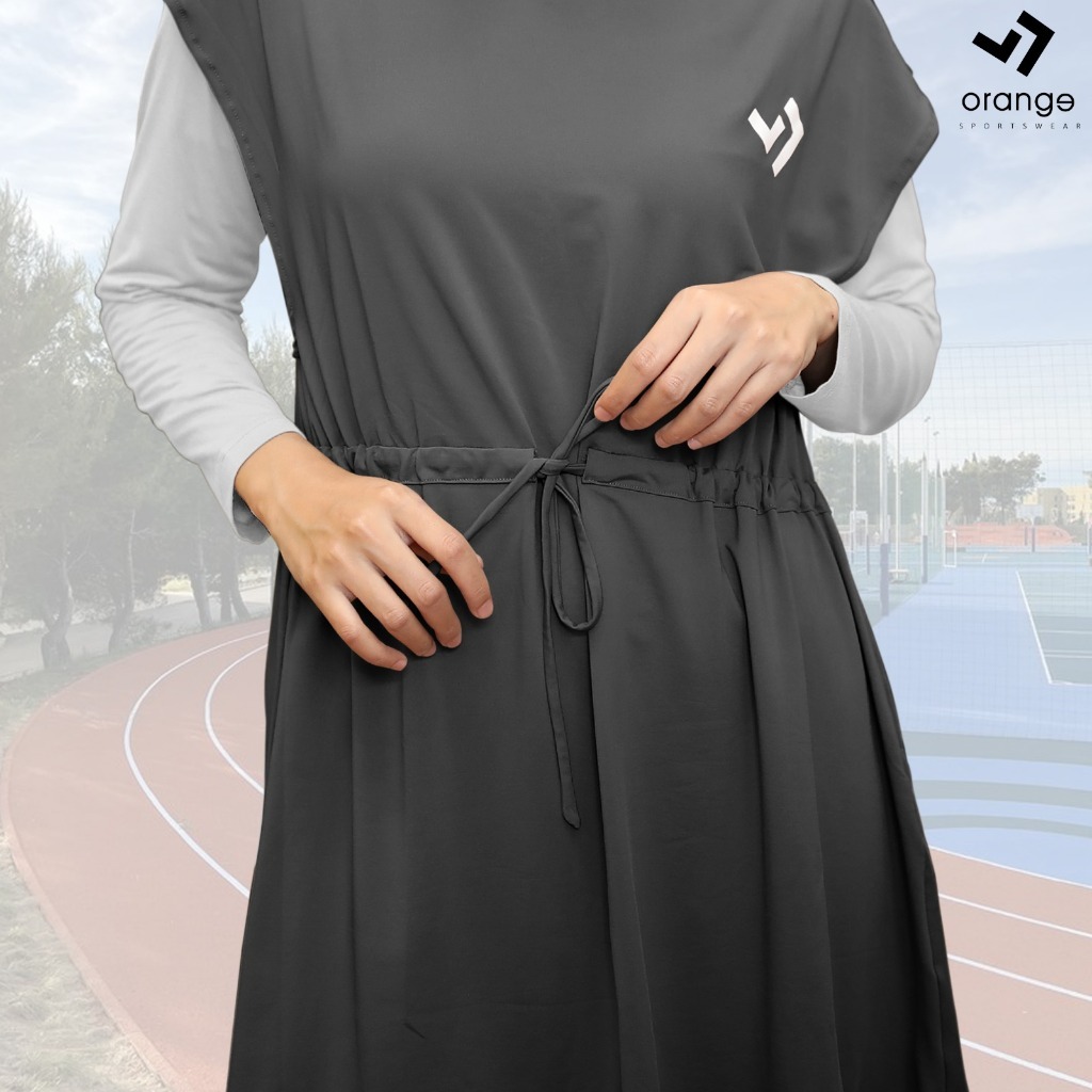 Hijab Rompi Outer Tali Olahraga Qyra Vest Sporty