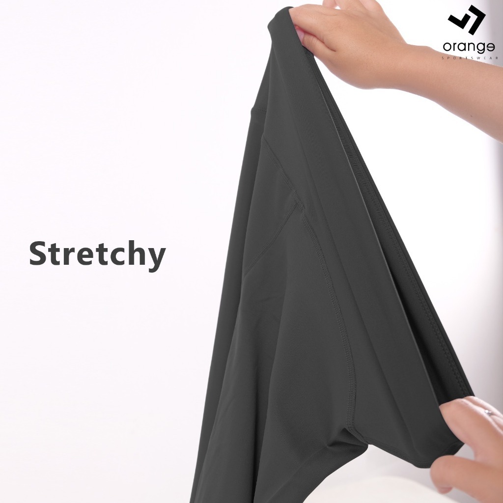 Celana Olahraga Wanita High Waist Dry Fit Polos Sprint Basic Sporty Legging