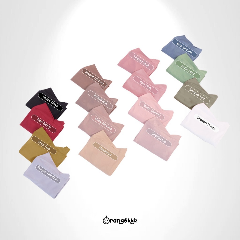 Hijab Instan Bergo Dagu Malay Hawwa Anak Jersey Premium