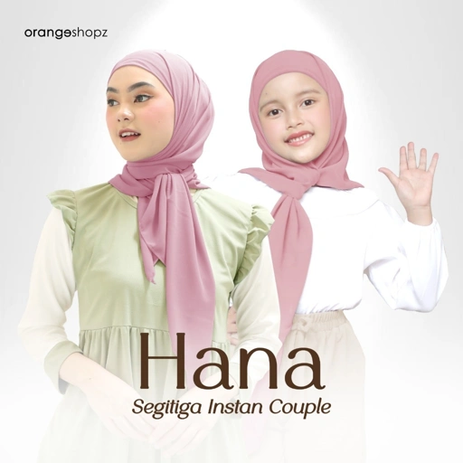 Image of Hijab Segitiga Instan Hana Couple Ibu & Anak