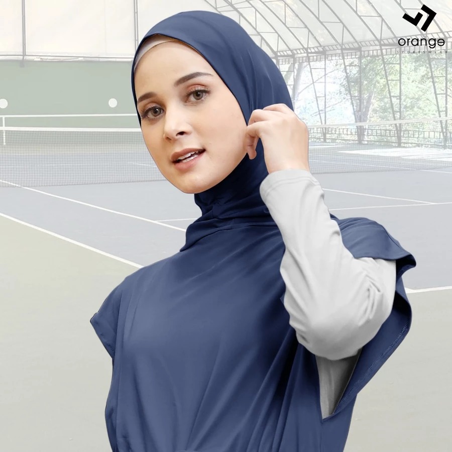 Hijab Rompi Outer Tali Olahraga Qyra Vest Sporty