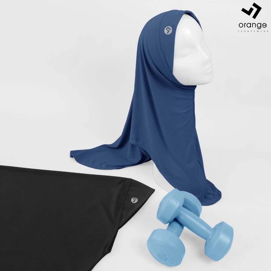 Bergo Sport Jersey Olahraga Syria Instan Hijab