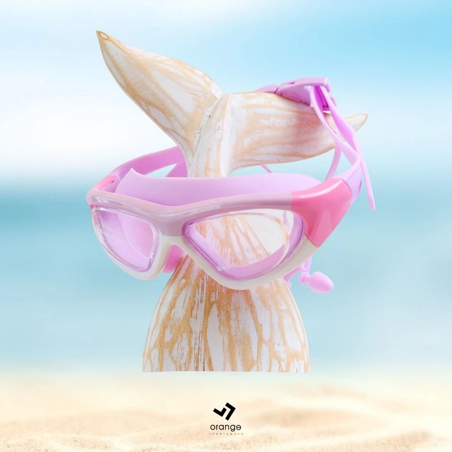 Kacamata Renang Anak Perempuan Laki-Laki Swimming Goggles Anti FOG Big Frame