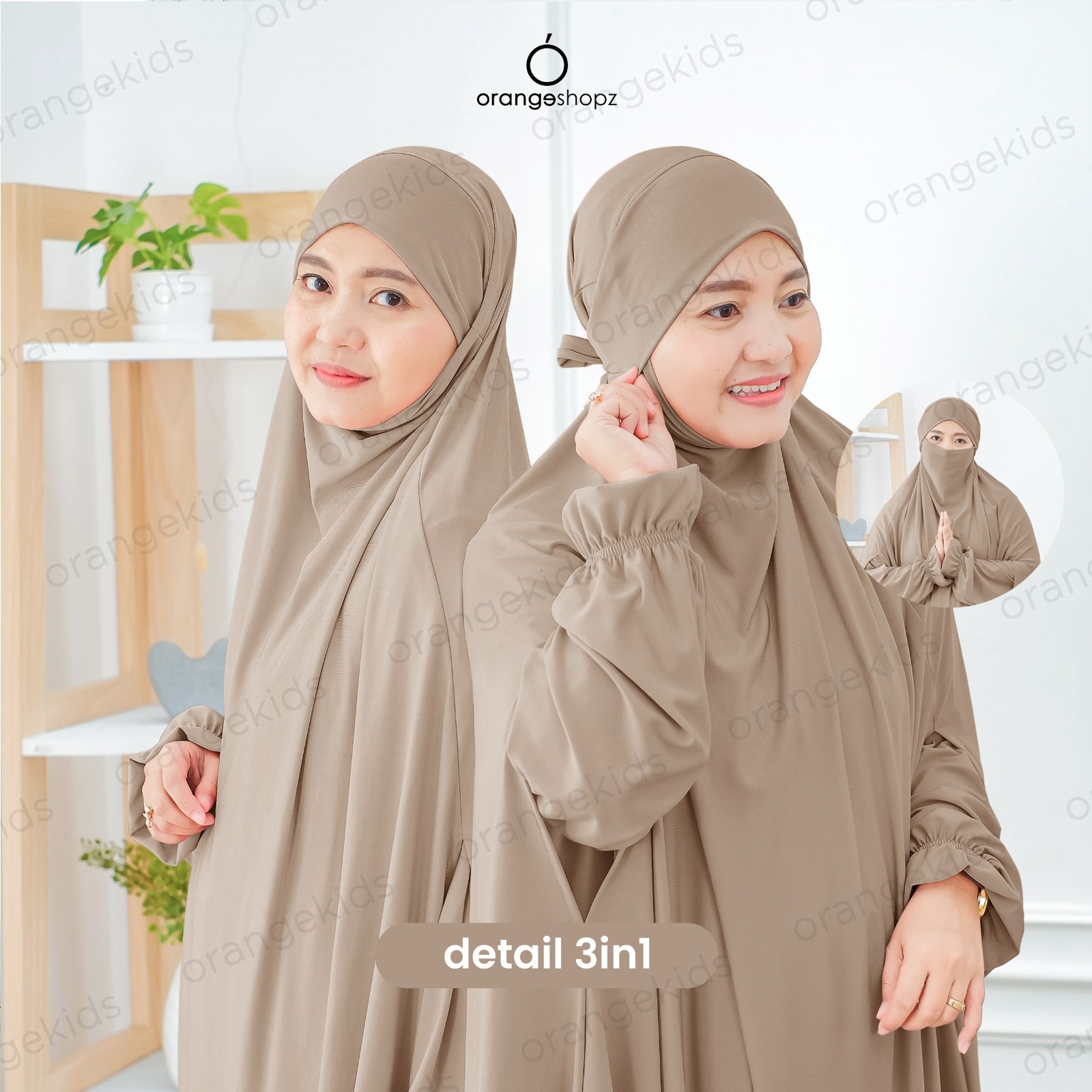 Baju Gamis Anak Perempuan Cadar Set French Khimar Alyara One Set Syari