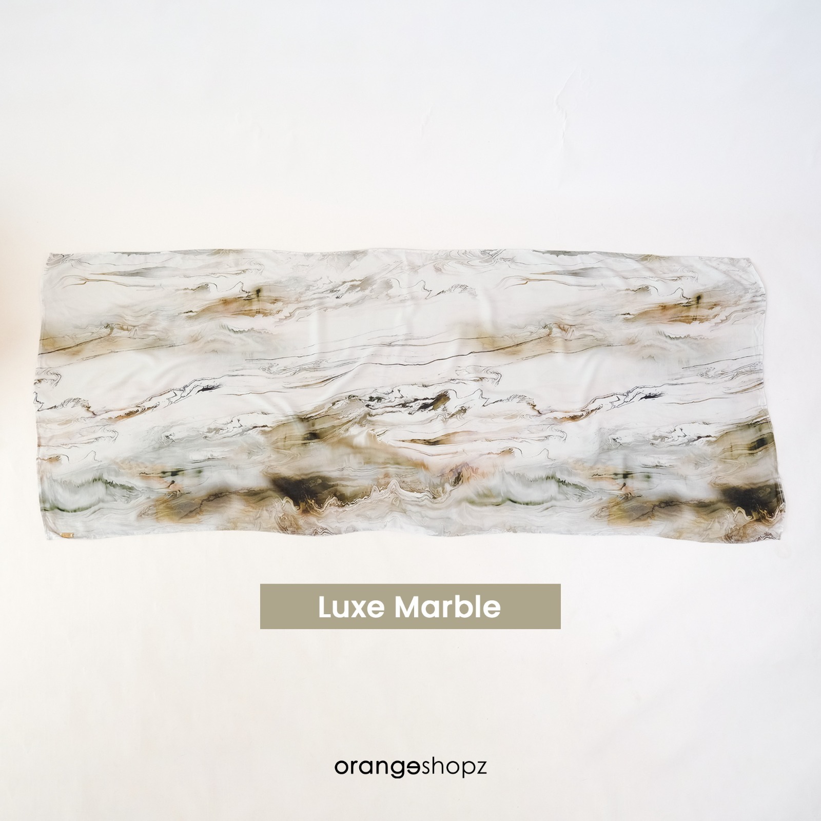 Orangeshopz - Pashmina Viscose Printed | Watercolor Pattern Printed Viscose Shawl