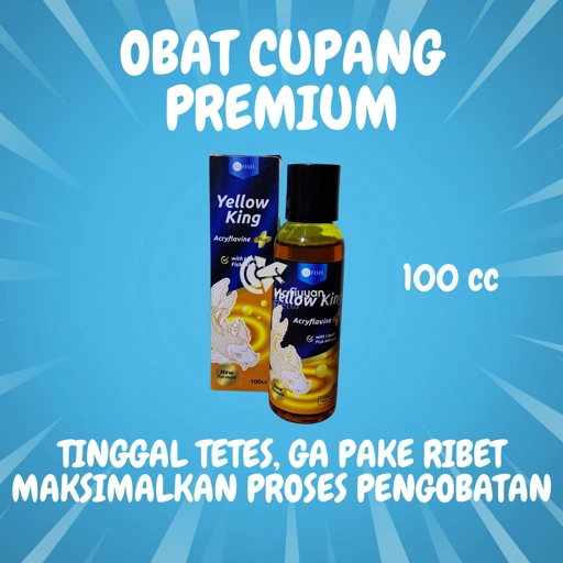 Image of OBAT CUPANG PREMIUM - YELLOW KING BY SGFISH