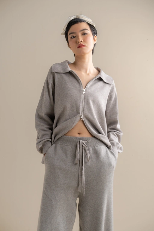 Image of Adan Grey Top - TGW 