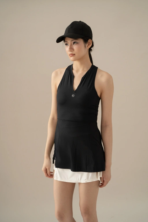 Image of Roger Dress Black - PAT 