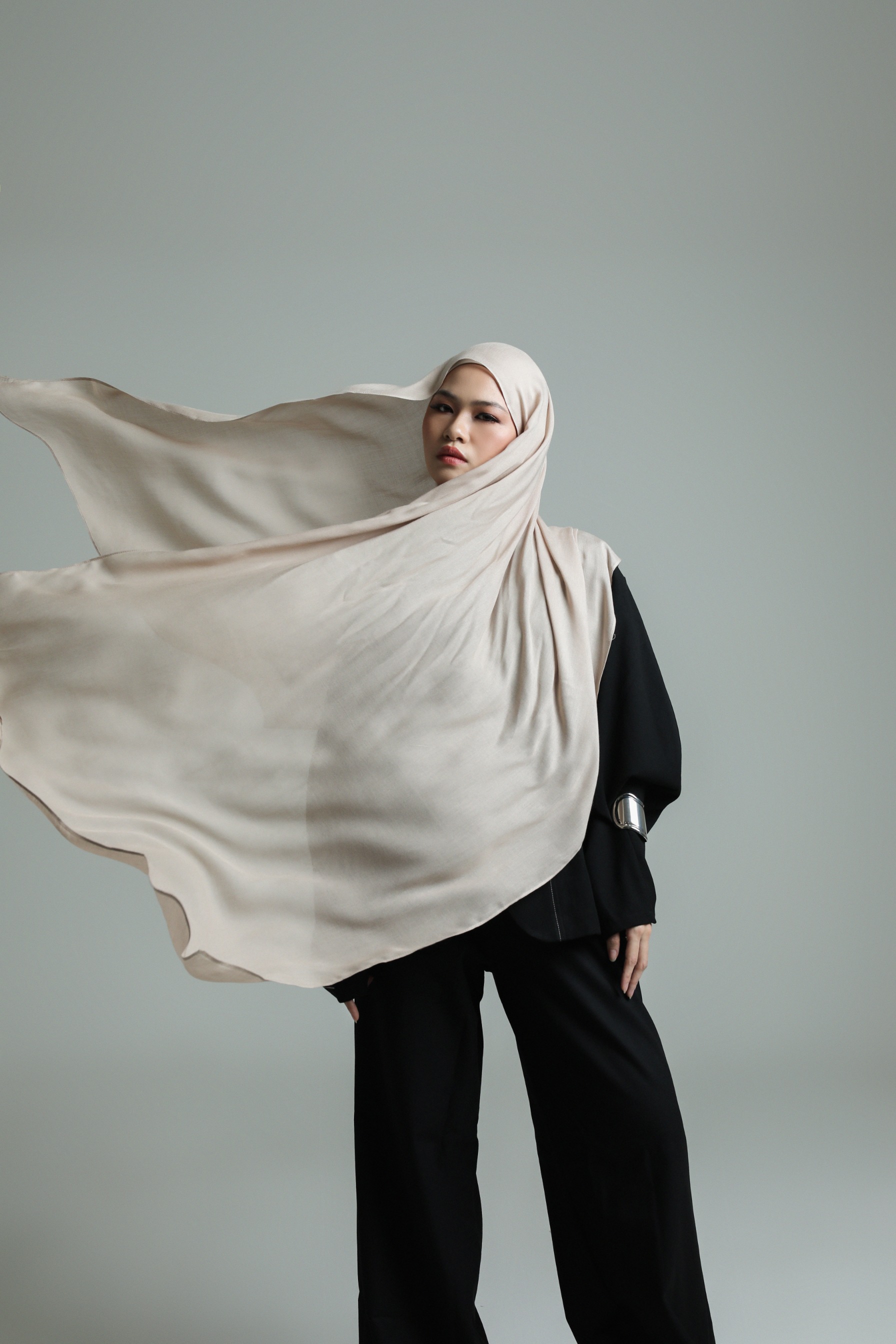 Sana Scarf x Wardah | Pashmina Delicate Rayon