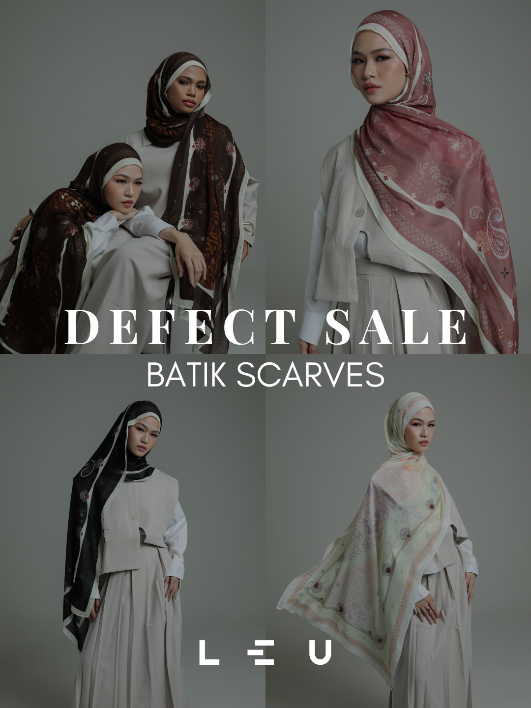 Defect Sale Batik Scarf | Pashmina Printed Modals