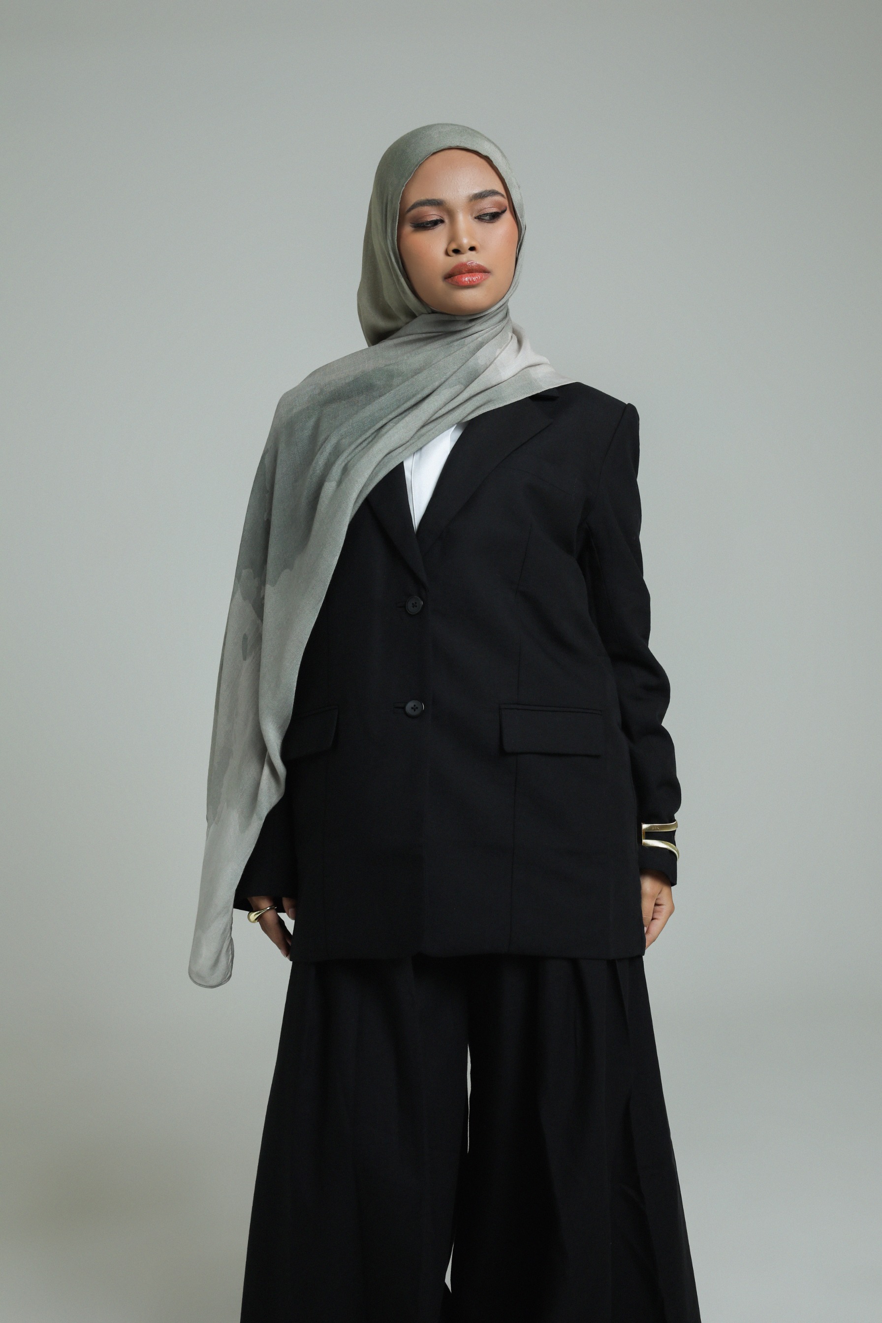 Watercolor Scarf Sahara | Pashmina Printed Modals