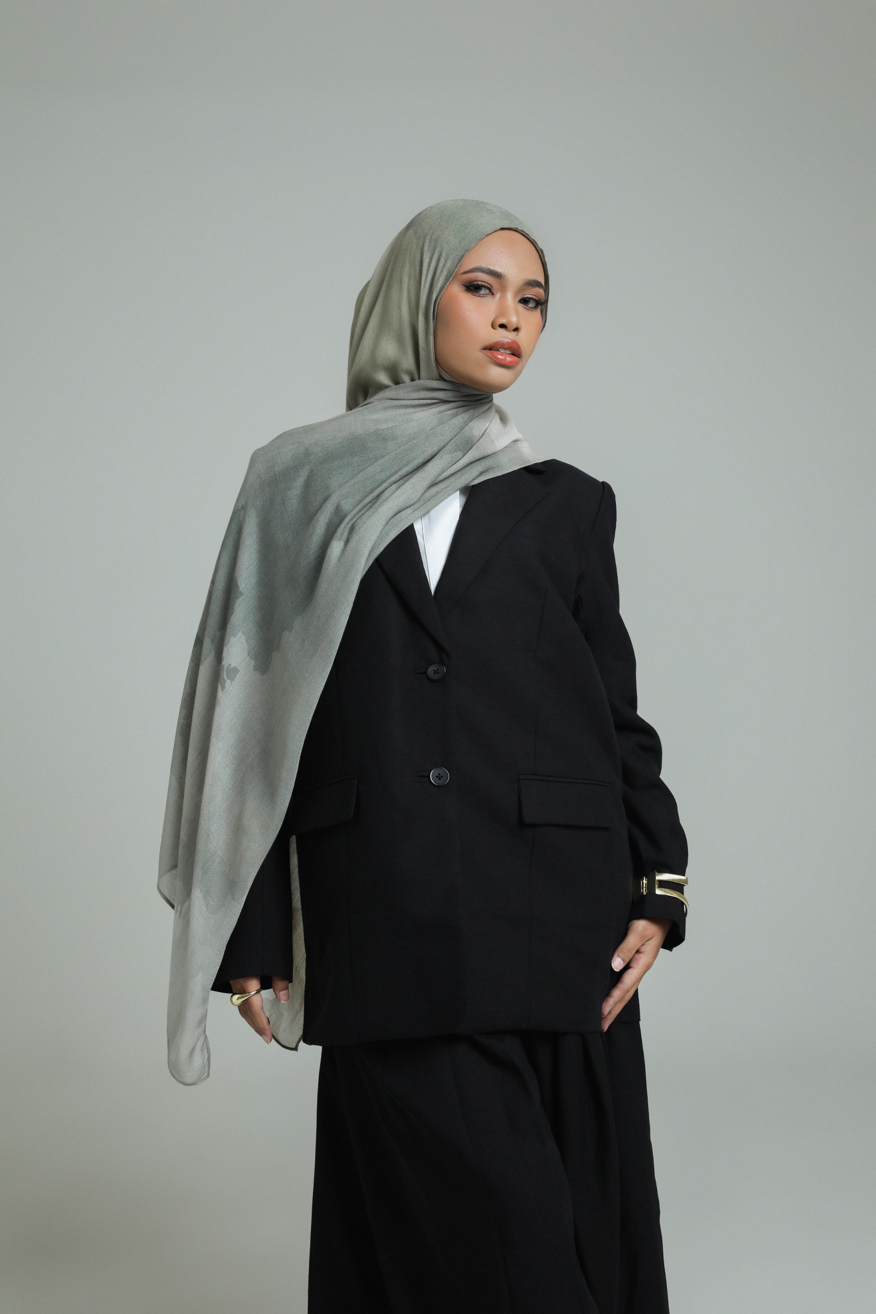 Watercolor Scarf Sahara | Pashmina Printed Modals