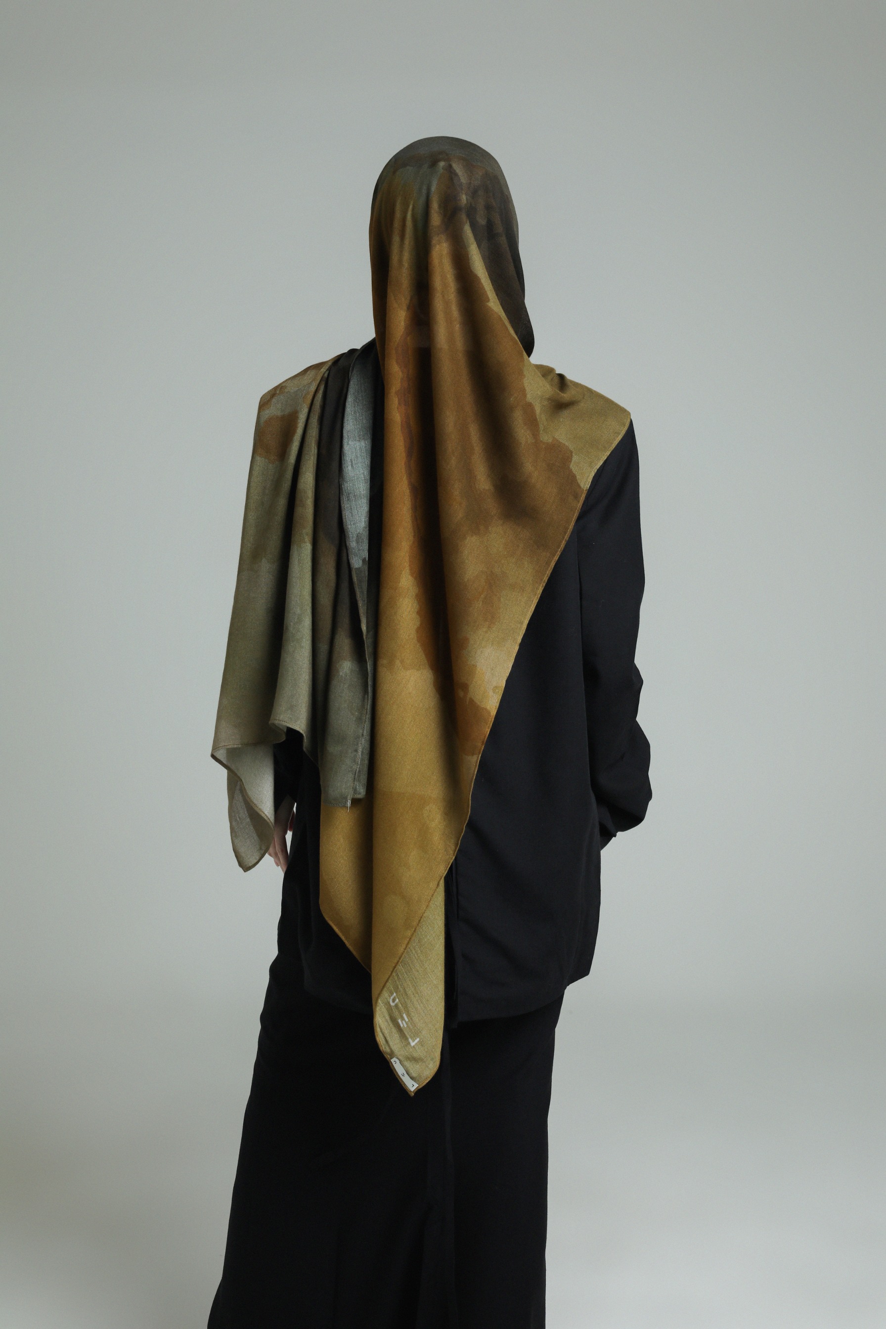 Watercolor Scarf Forest | Pashmina Printed Modals