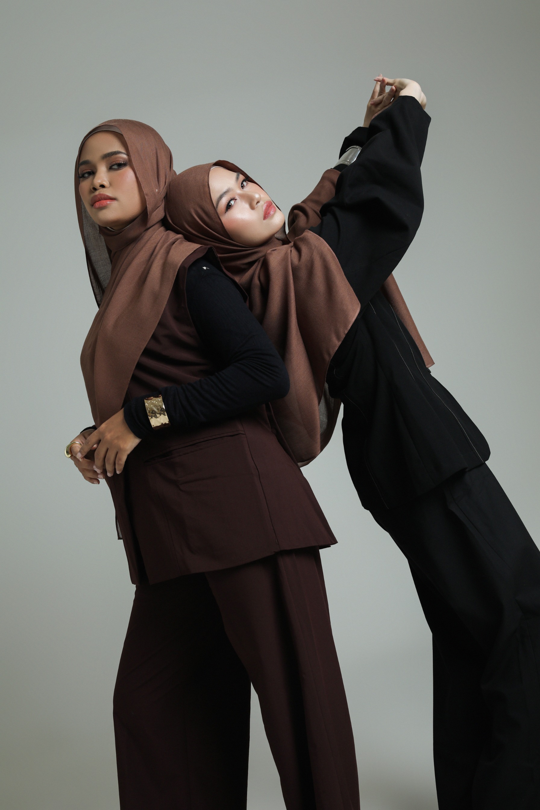 Sana Light Brown | Pashmina Delicate Rayon