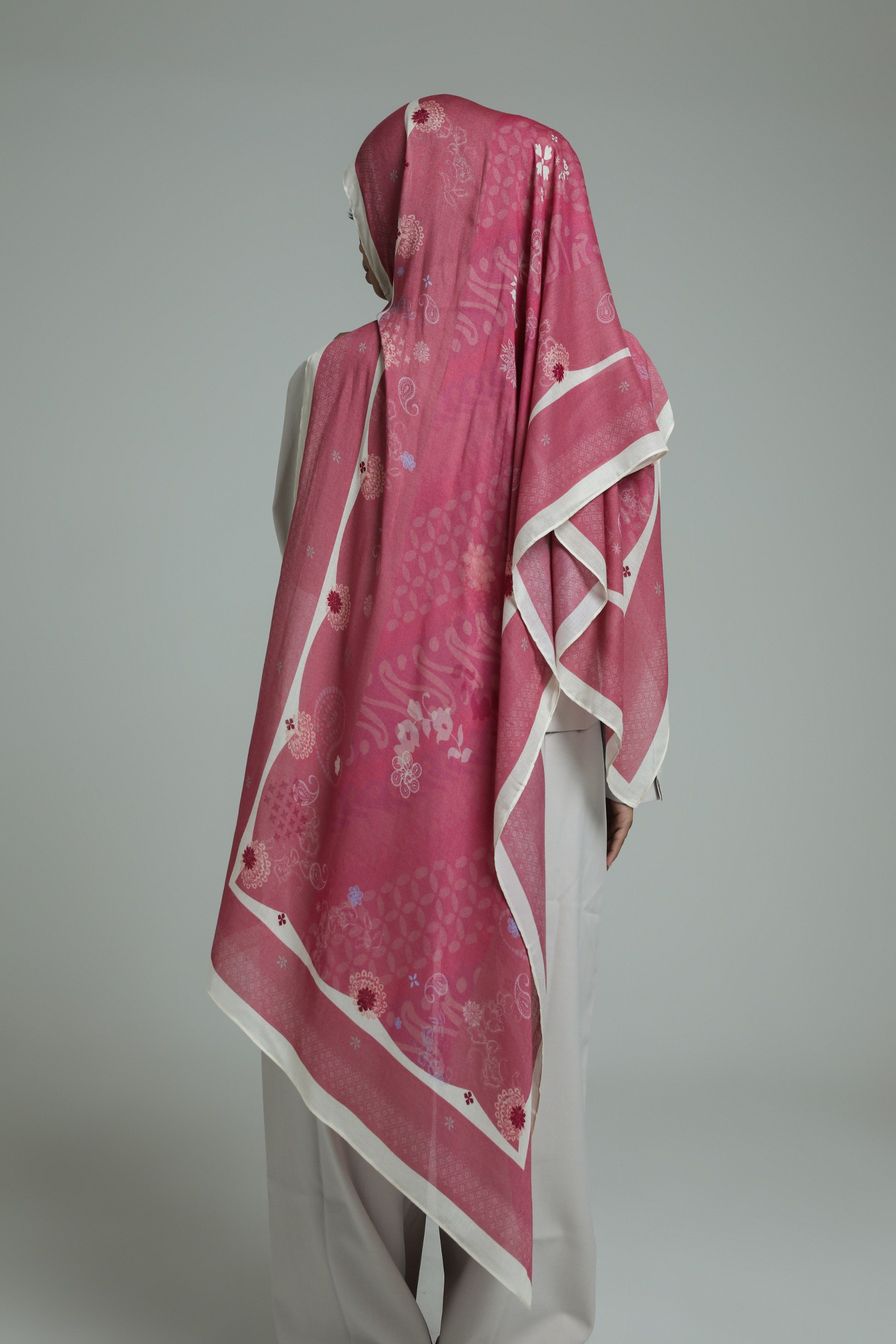 Batik Scarf Seroja Rose | Pashmina Printed Modals