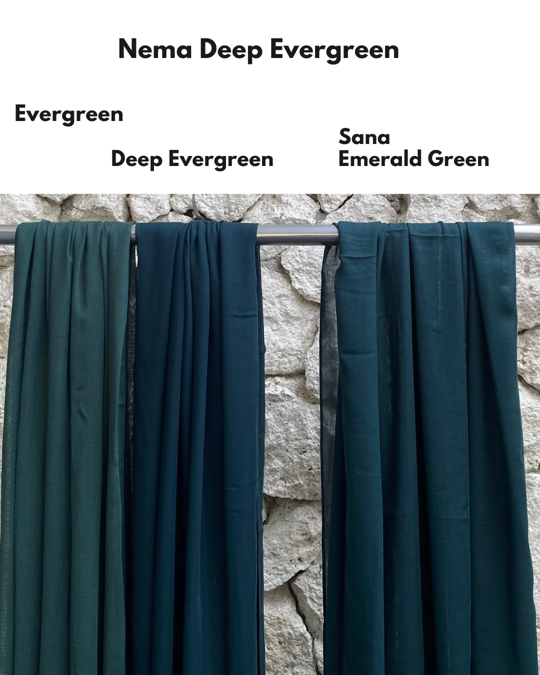 Nema Evergreen | Pashmina Viscose