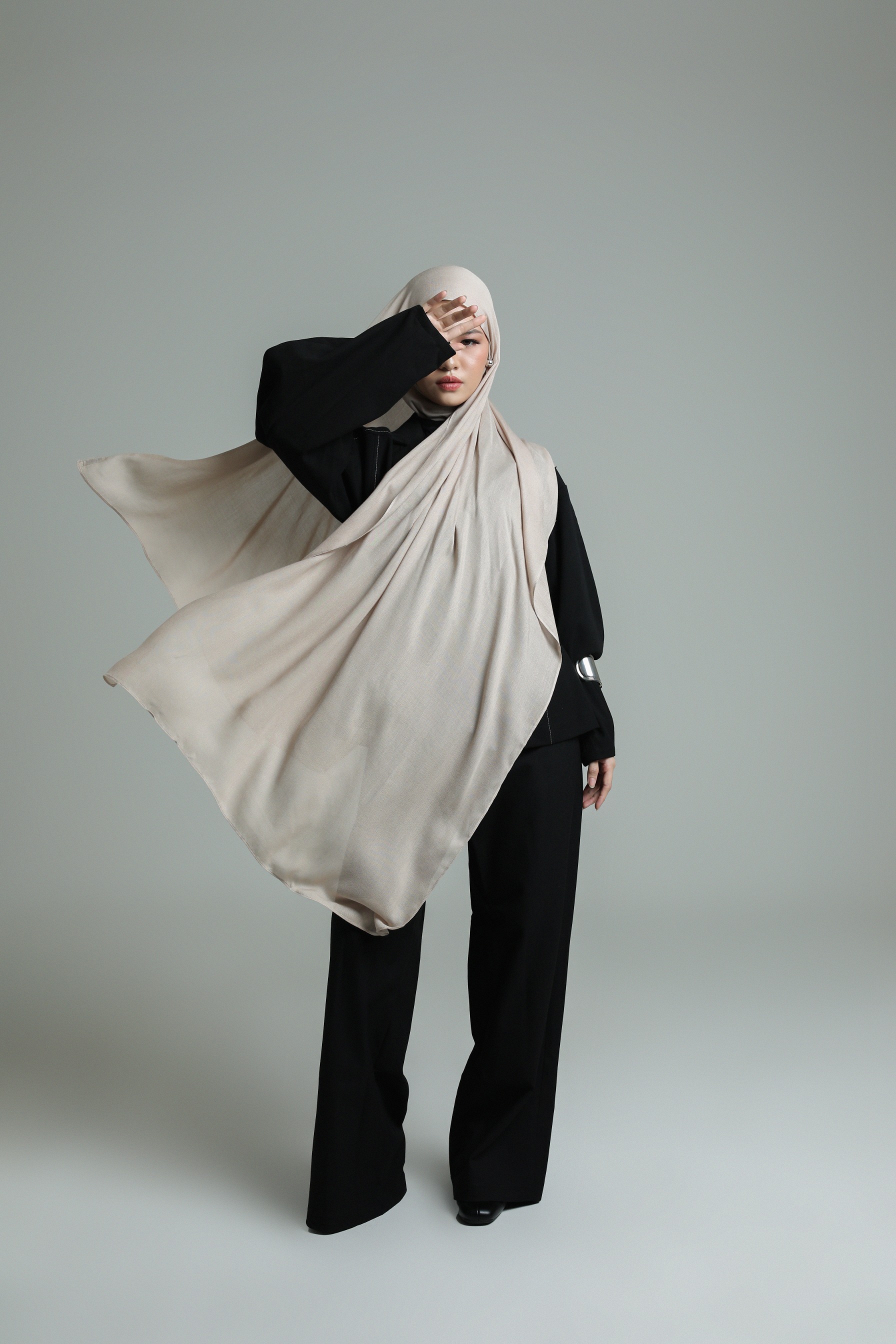 Sana Scarf x Wardah | Pashmina Delicate Rayon