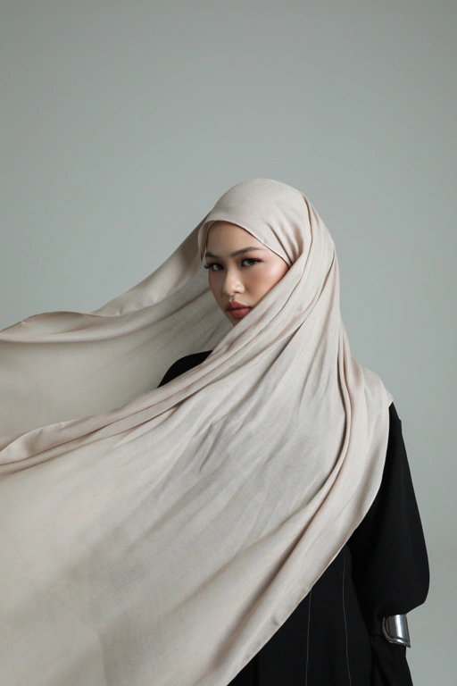 Sana Scarf x Wardah | Pashmina Delicate Rayon