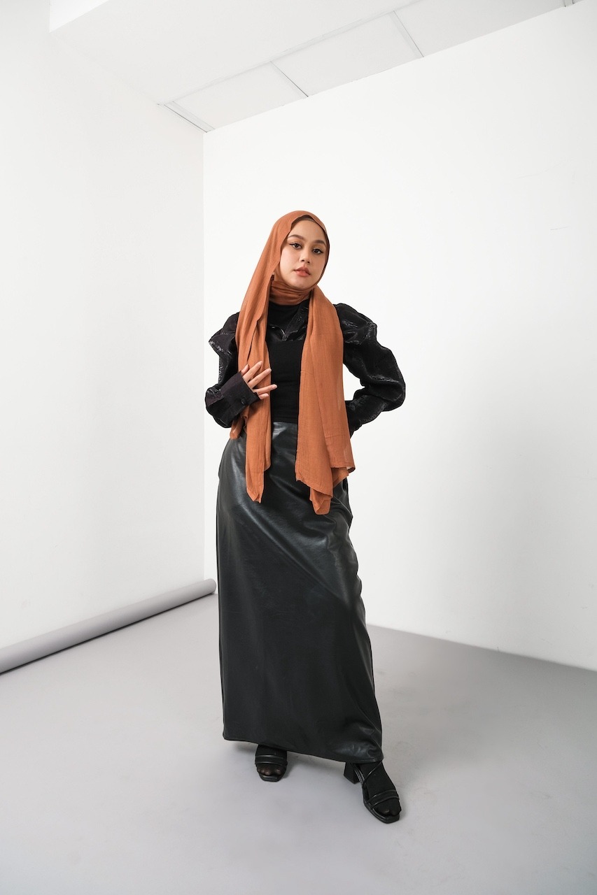 Nema Clay Brown | Pashmina Viscose
