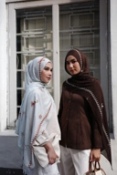 Signature Bloom Scarf Clove Brown | Pashmina Printed Modals