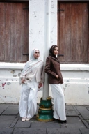 Signature Bloom Scarf Clove Brown | Pashmina Printed Modals
