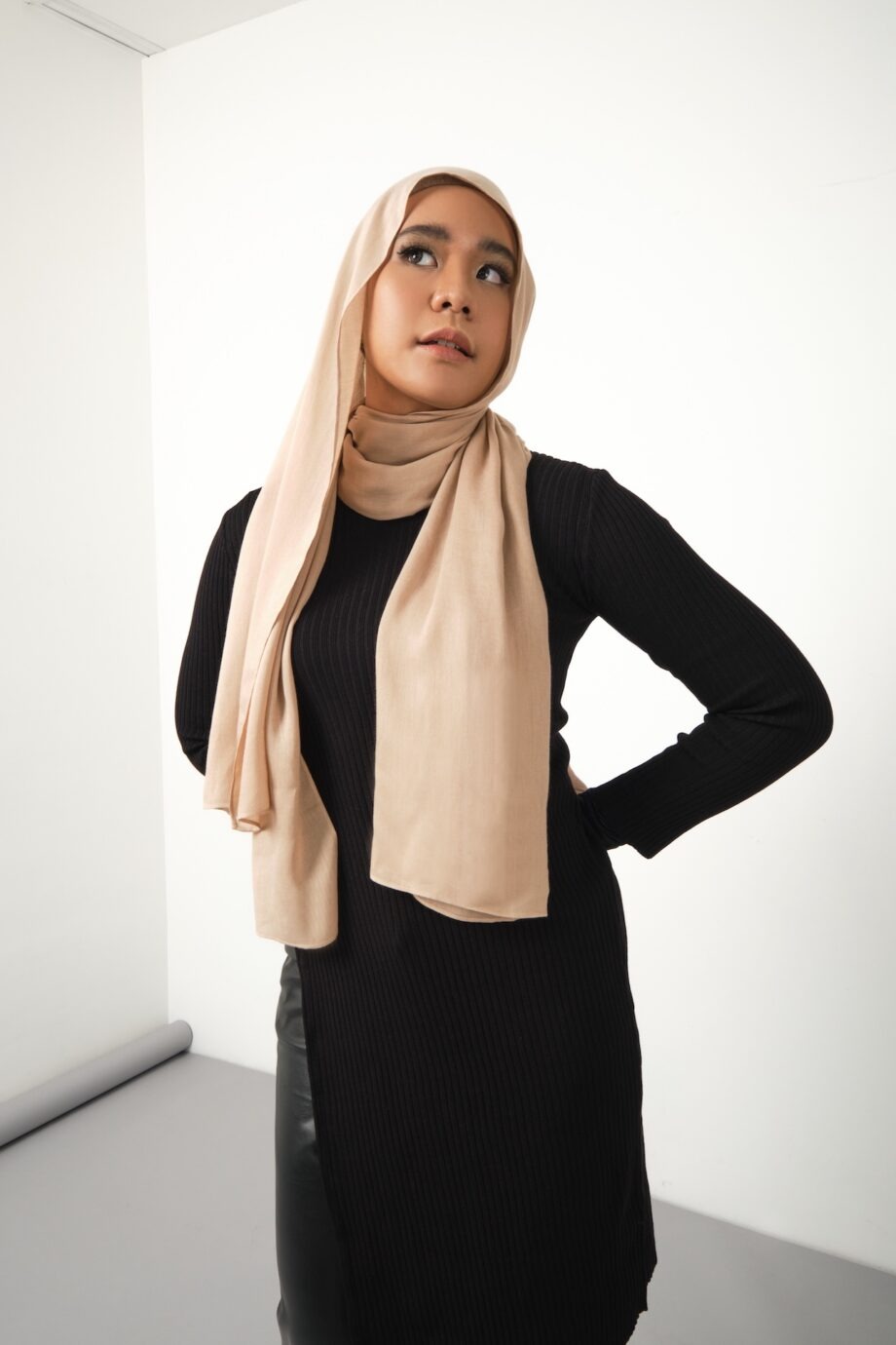 Sana Sand | Pashmina Delicate Rayon