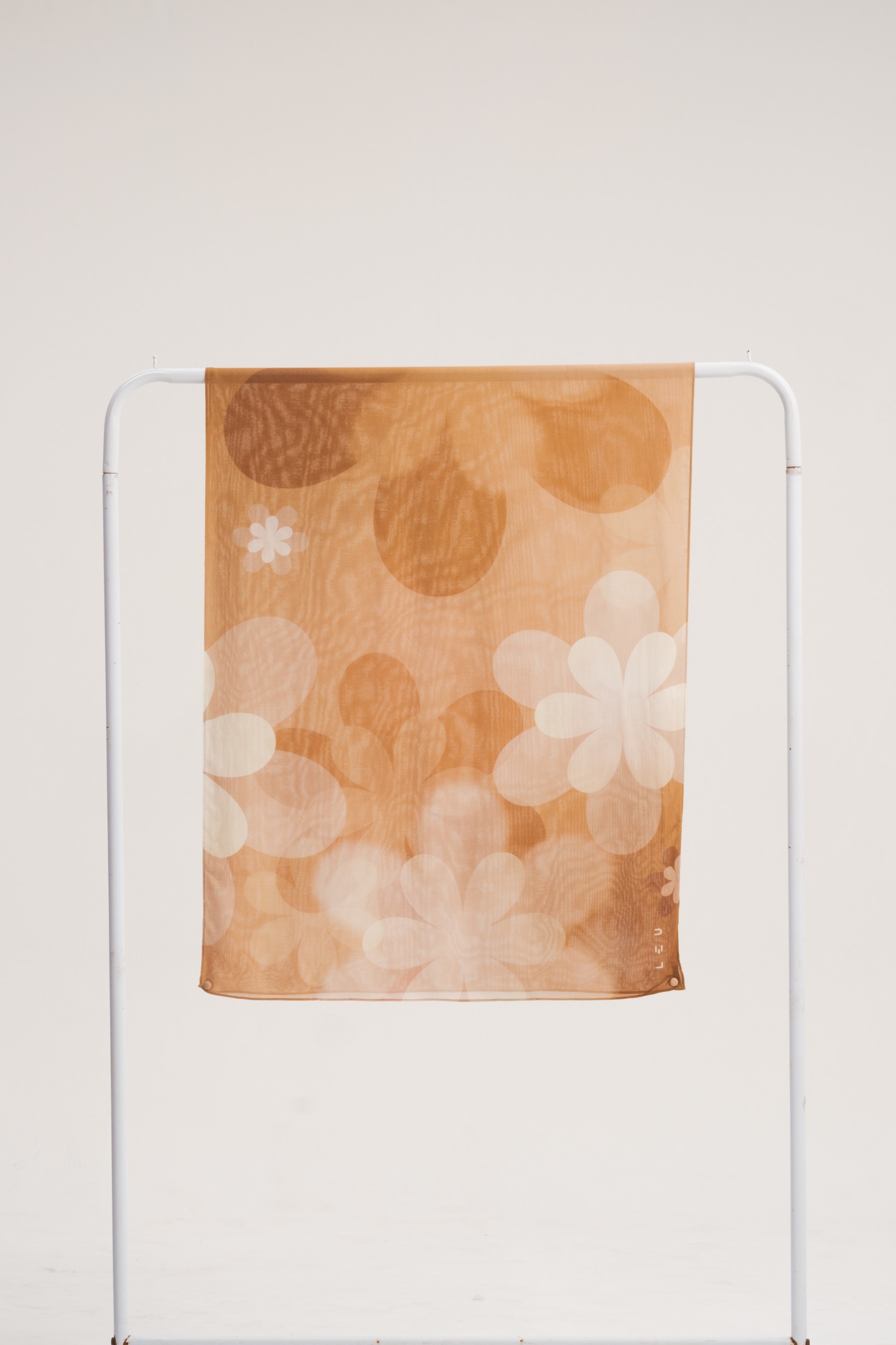 Floral Scarf Brown Chamomile | Pashmina Printed Modals