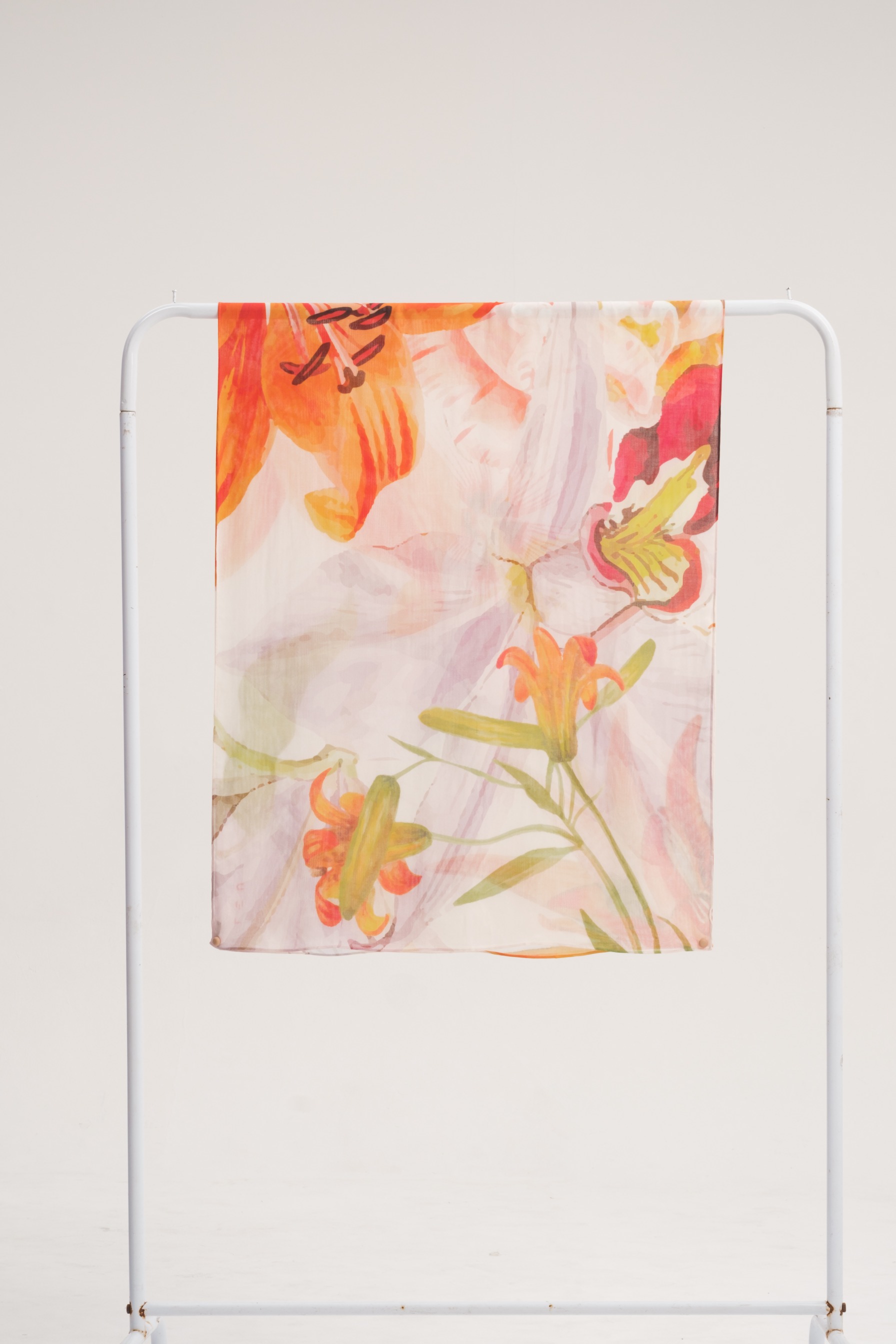 Floral Scarf Tropical Lily | Pashmina Printed Modals