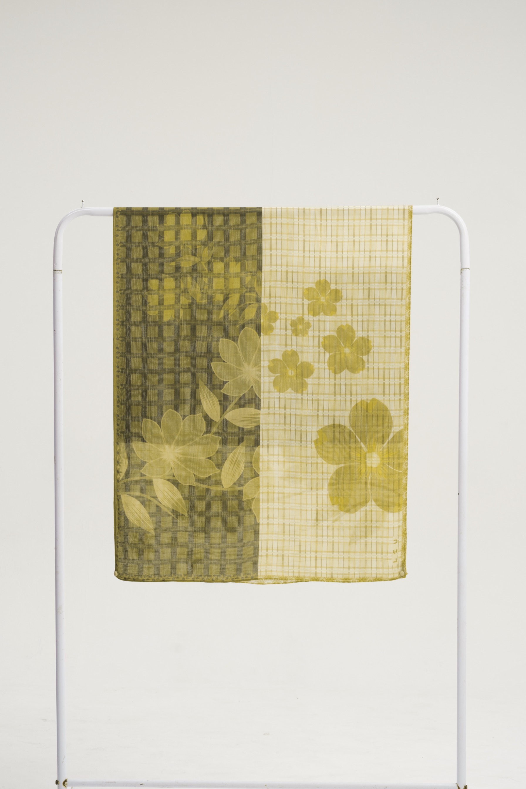 Floral Scarf Plaid Primrose | Pashmina Printed Modals