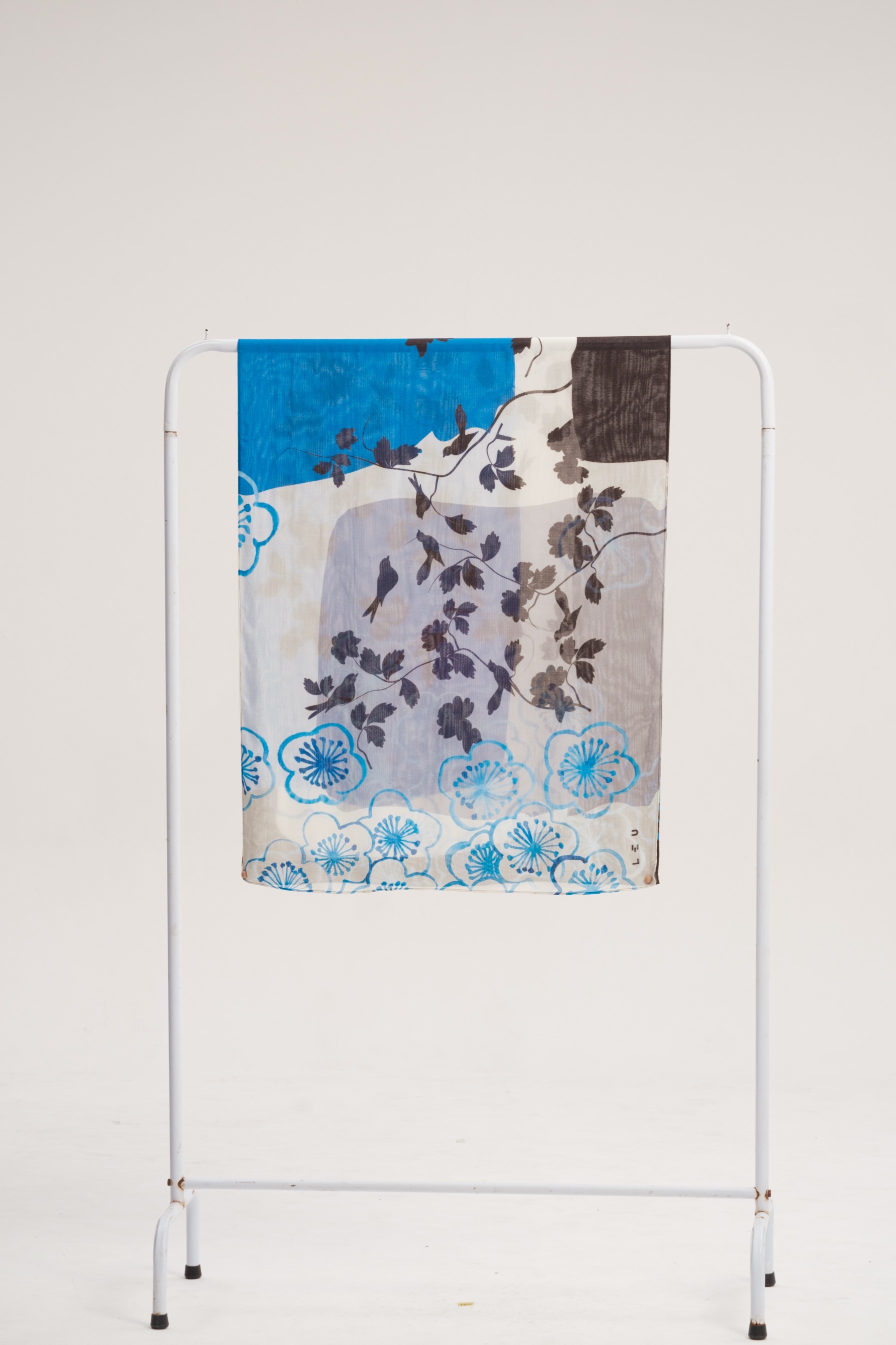Floral Scarf Midnight Garden | Pashmina Printed Modals
