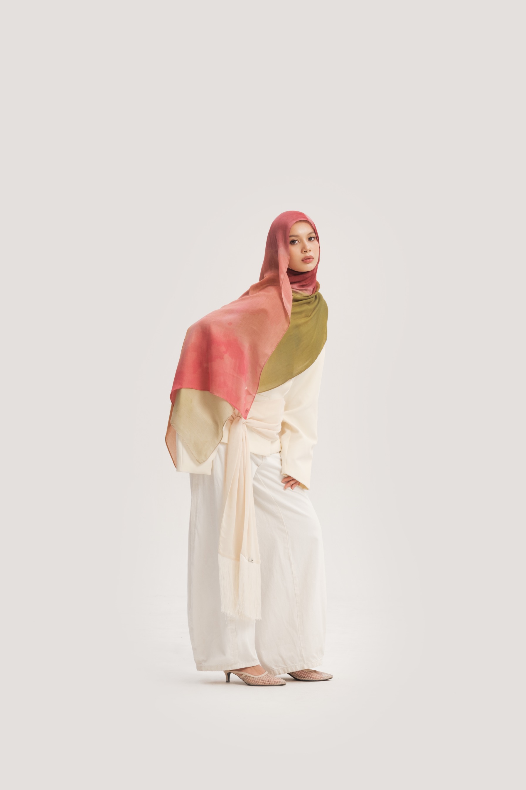 Watercolor Scarf x Wardah | Pashmina Printed Modals