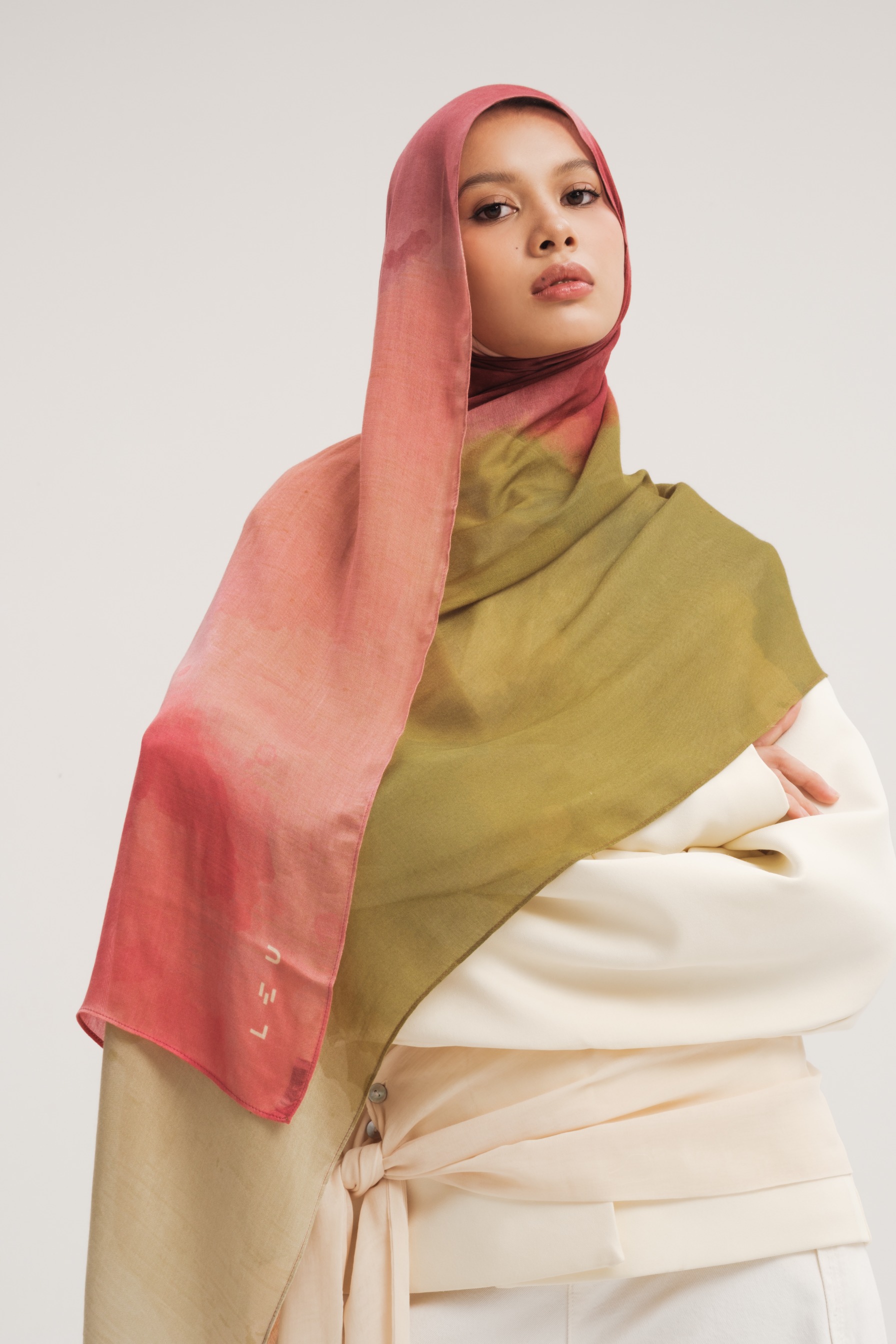 Watercolor Scarf x Wardah | Pashmina Printed Modals