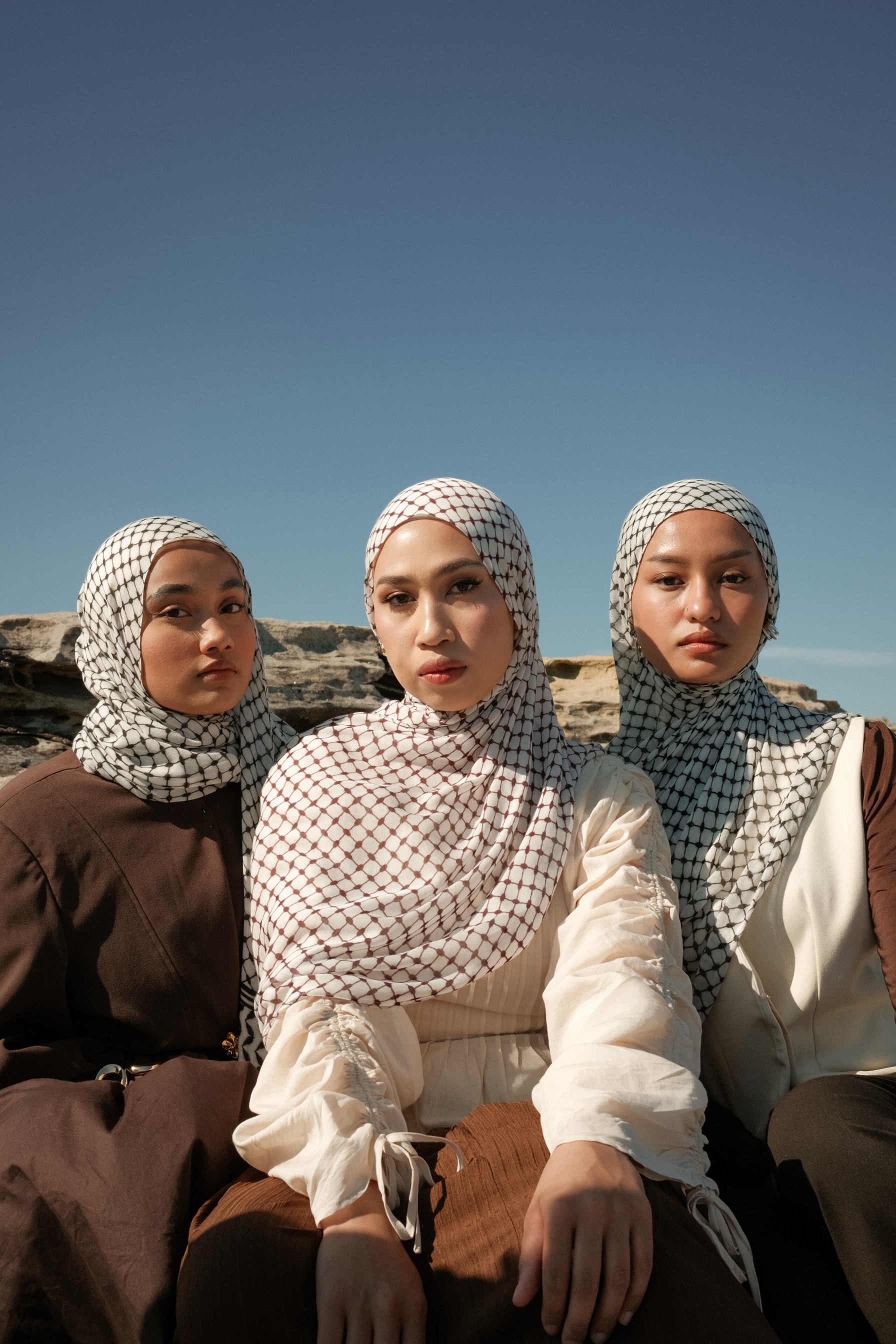 Keffiyeh Scarf | Pashmina Printed Modals