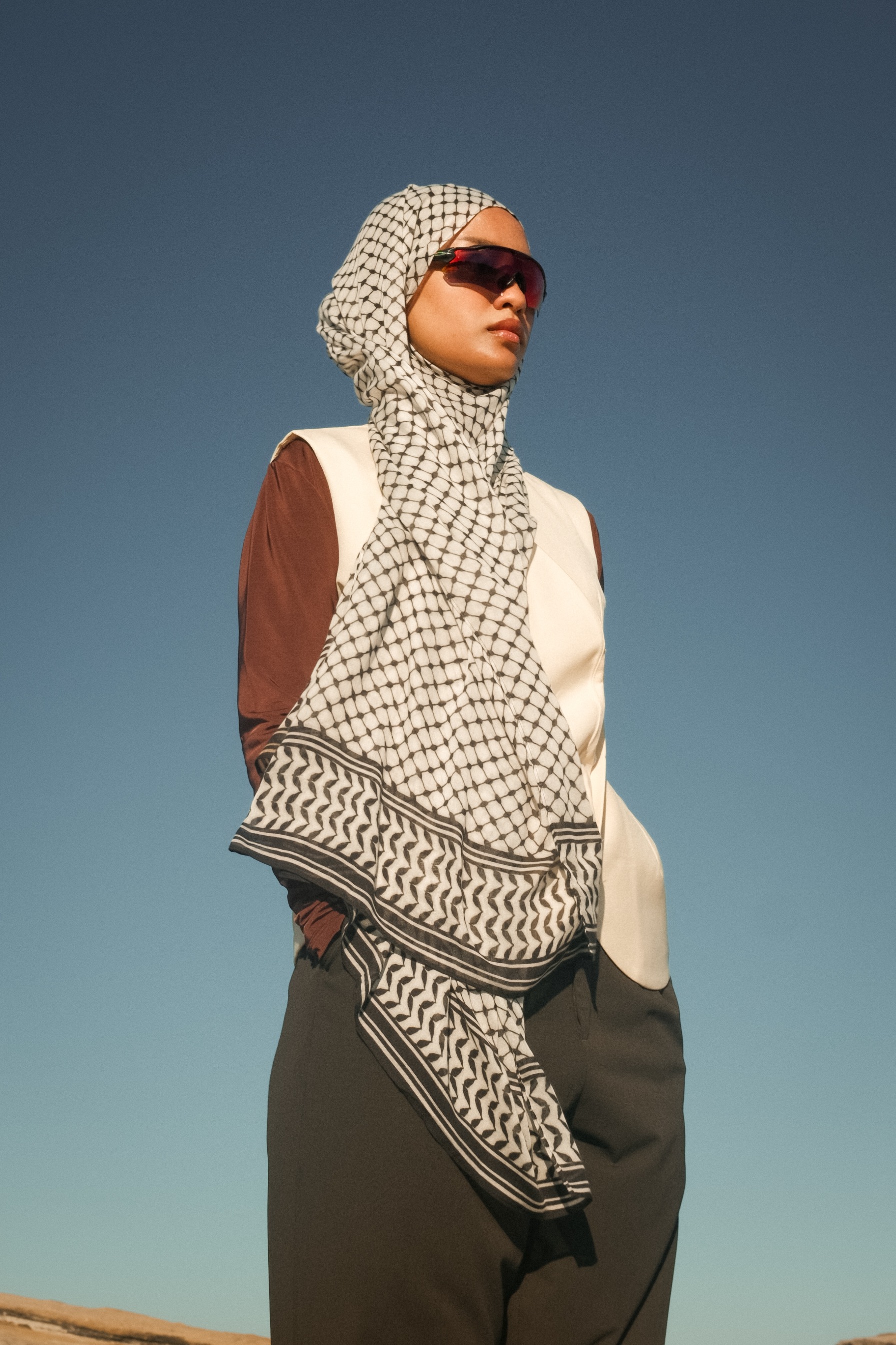 Keffiyeh Scarf | Pashmina Printed Modals