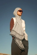 Keffiyeh Scarf | Pashmina Printed Modals