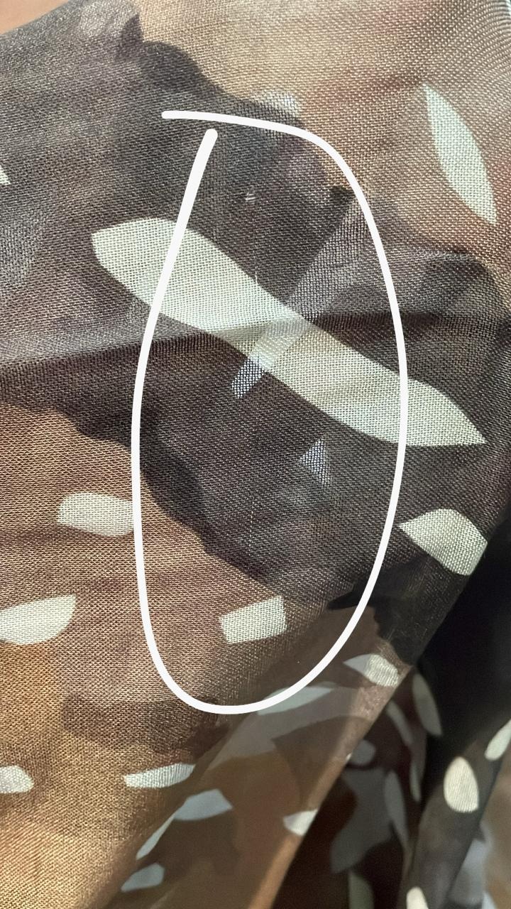 Defect Sale Animal Scarf | Pashmina Printed Modals