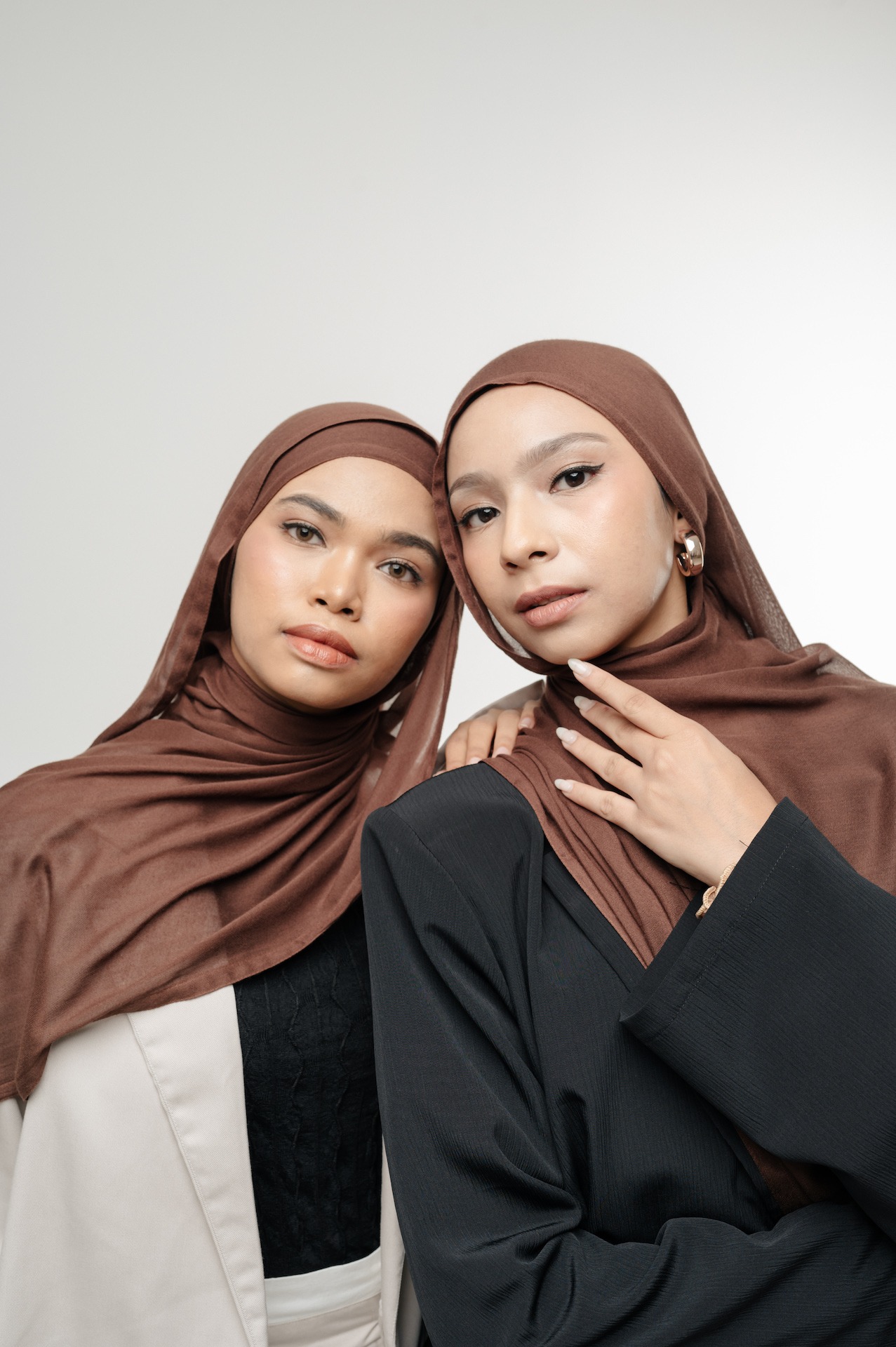 Nema Dark Chocolate | Pashmina Viscose