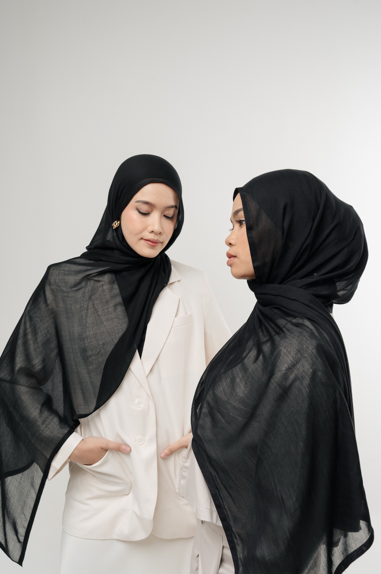 Nema Ink Black  | Pashmina Viscose