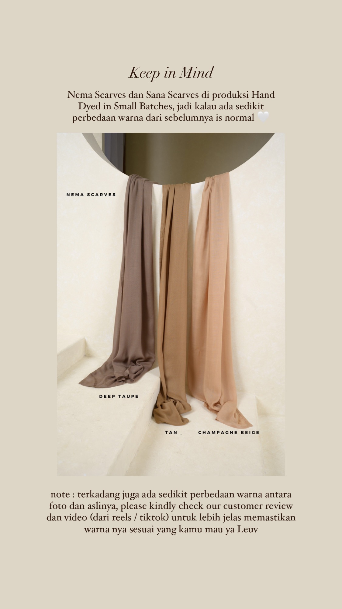 Nema Tan | Pashmina Viscose