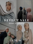 Defect Sale Kana Scarves | Pashmina Kaos