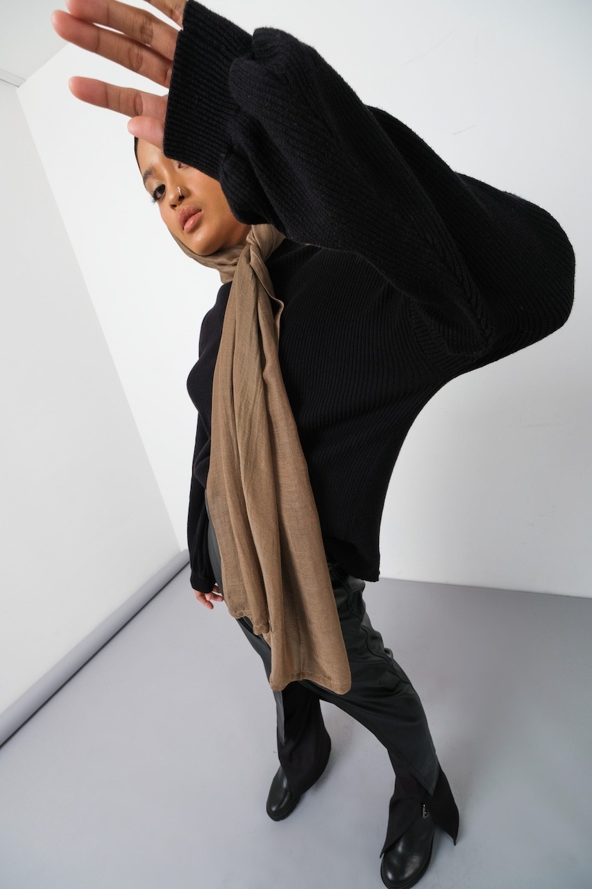 Nema Desert Taupe | Pashmina Viscose
