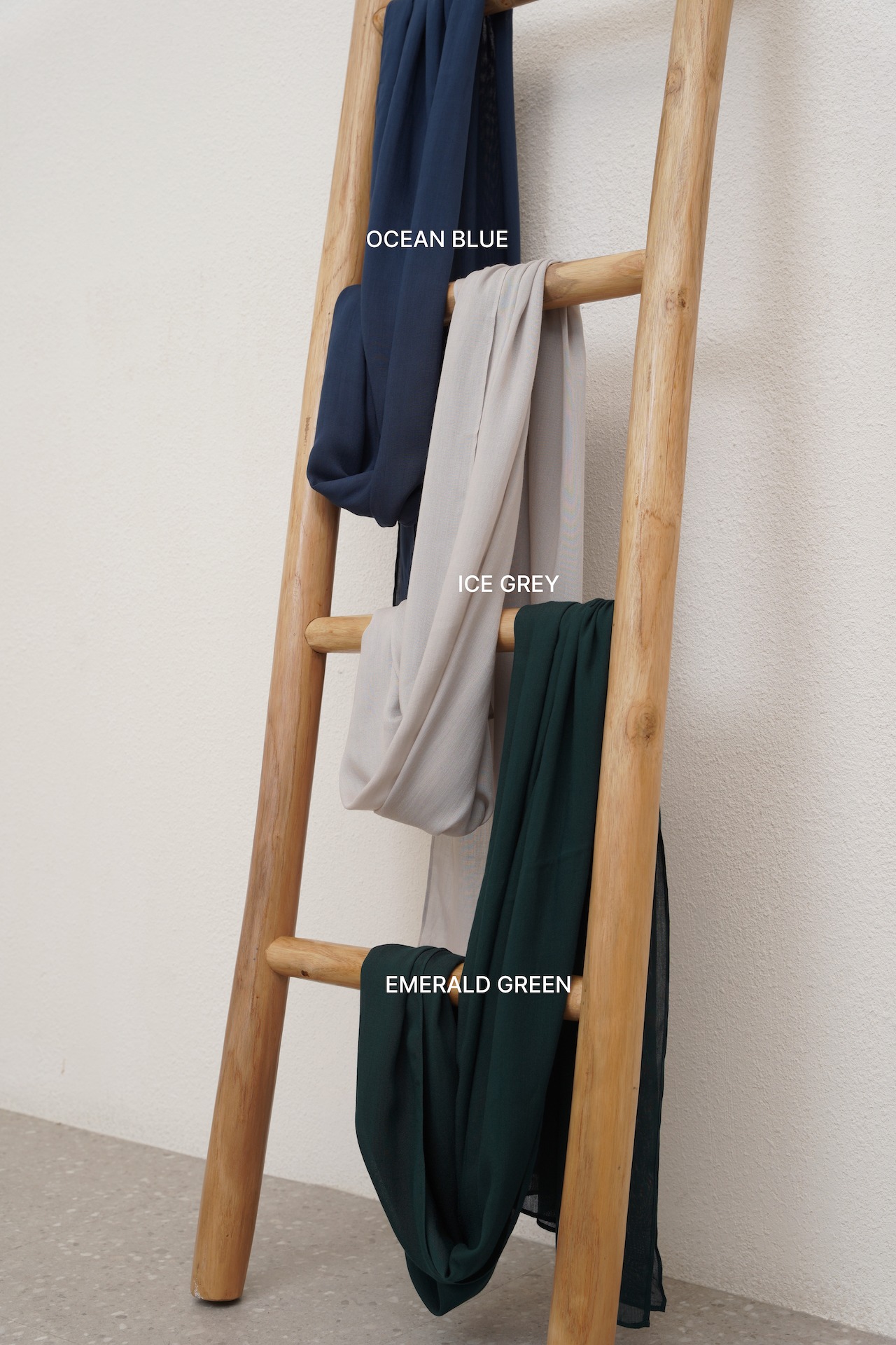 Sana Ice Grey | Pashmina Delicate Rayon