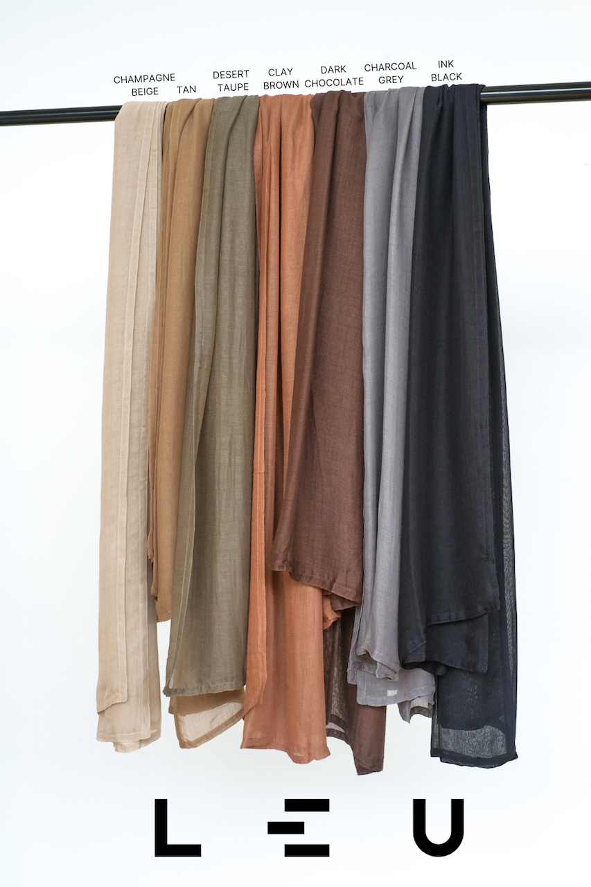 Nema Dark Chocolate | Pashmina Viscose