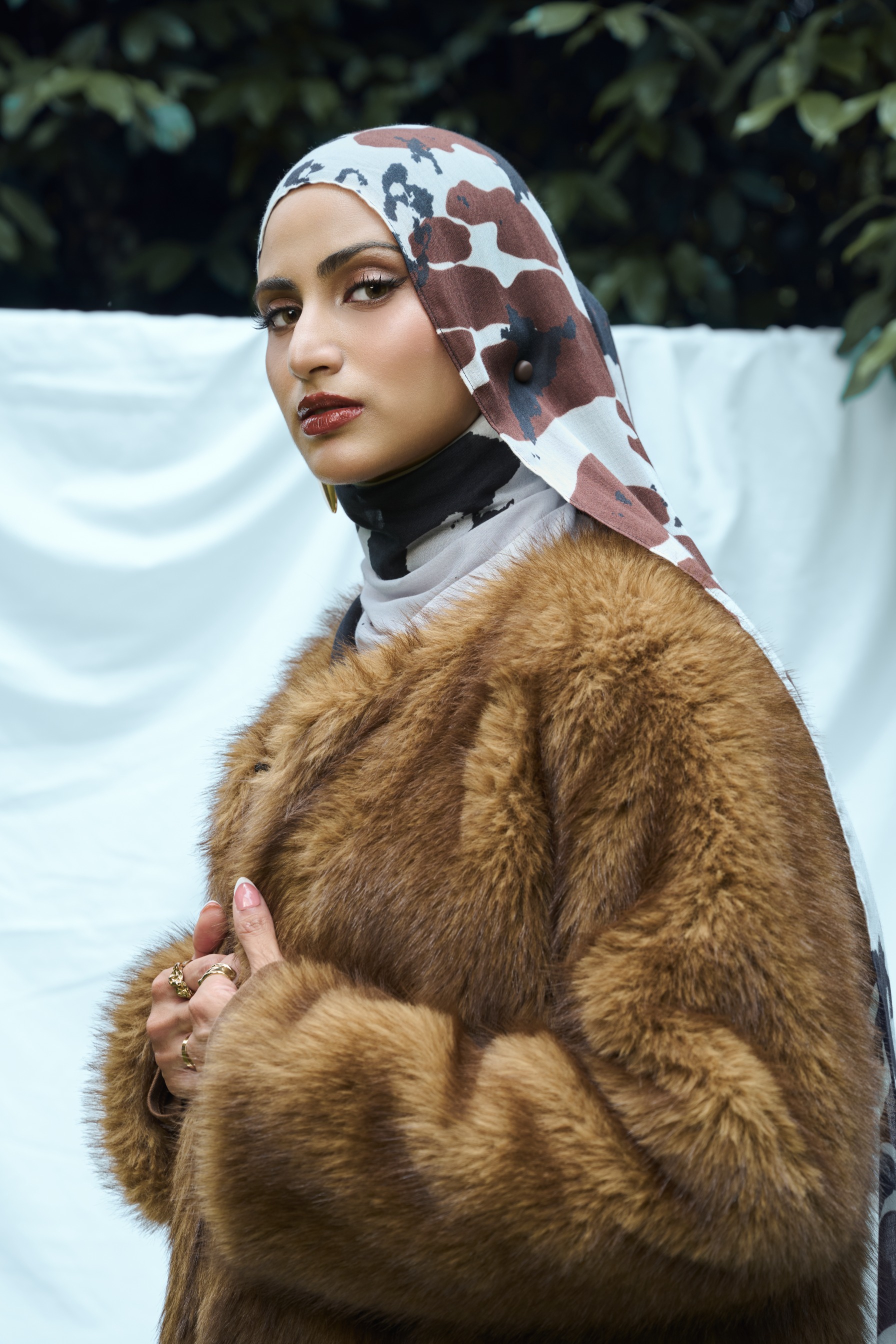 Animal Scarf Cow | Pashmina Printed Modals