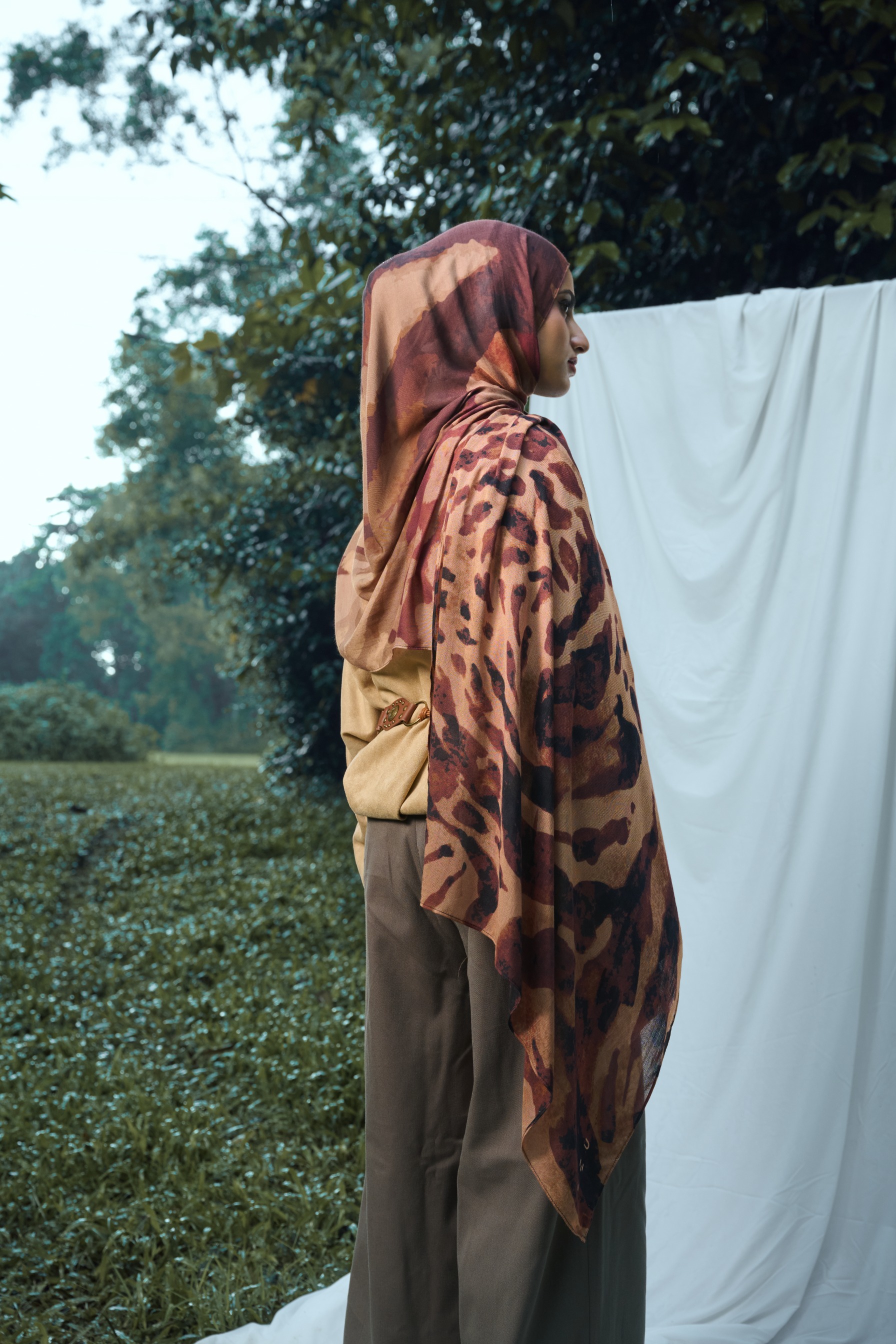 Animal Scarf Leopard | Pashmina Printed Modals