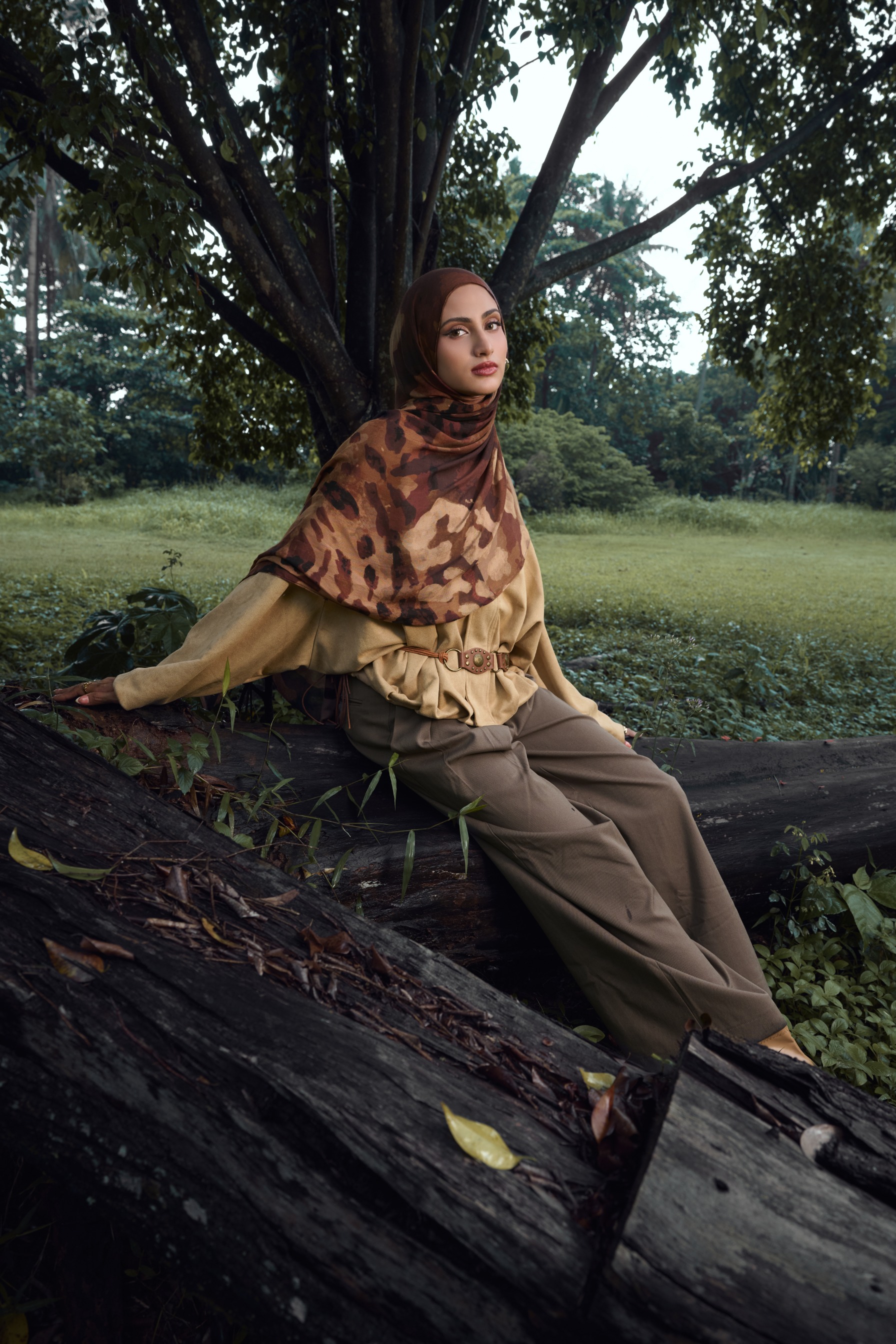 Animal Scarf Leopard | Pashmina Printed Modals