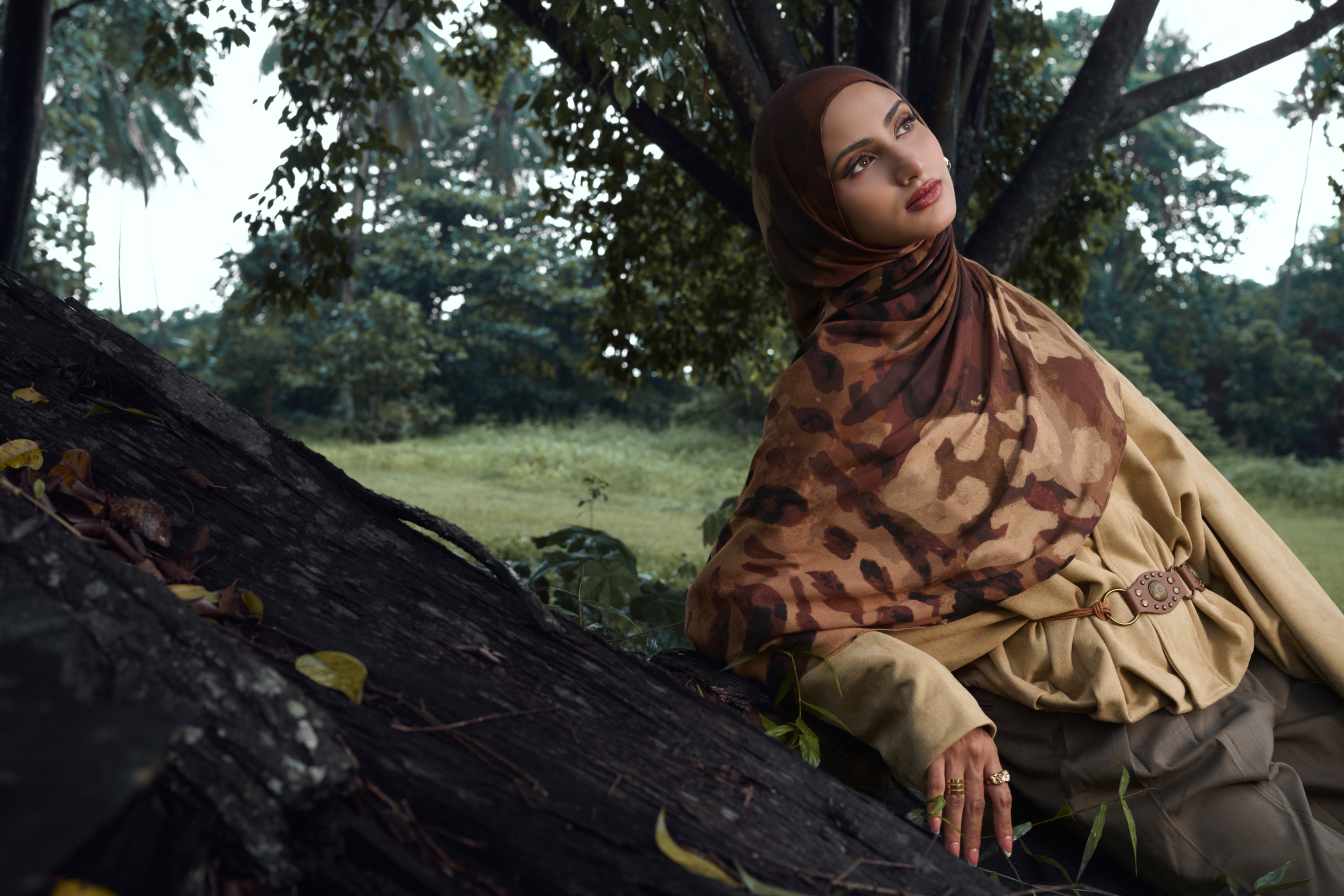 Animal Scarf Leopard | Pashmina Printed Modals